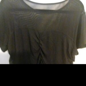 Torrid Stretch Mesh Ruched Top-Size 18/20